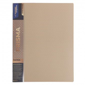 Папка А4 700 мкр 20мм, с металлическим прижимом, бежевый, Prisma Premier Expert Complete/EC210700027 (6)