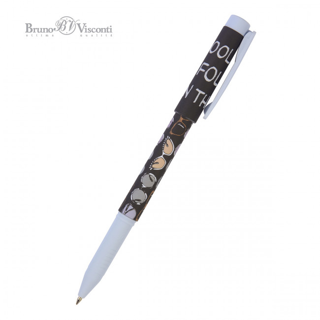 Ручка шариковая 0,7мм синяя "FreshWrite. Дамские штучки. Очки", BV/20-0214/73 (24)