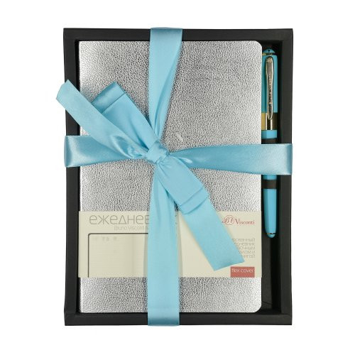 Набор подарочный А5 "Megapolis Flex" серебро, BV/3-531/51-2