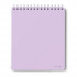 Блокнот А5 80л клетка, в пластиковой обложке, на гребне, лиловый, Светоч/80Б30_01040 (4)
