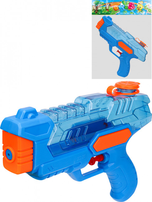 Водный пистолет 21х3,5х15см, Рыжий Кот/ИК-2367