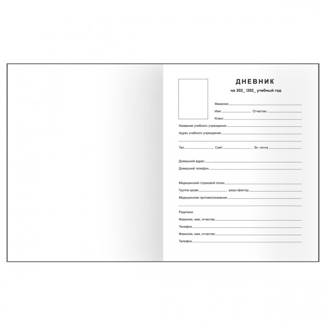 Дневник 40л 1-11 класс твердый переплет "Горный пейзаж", BG