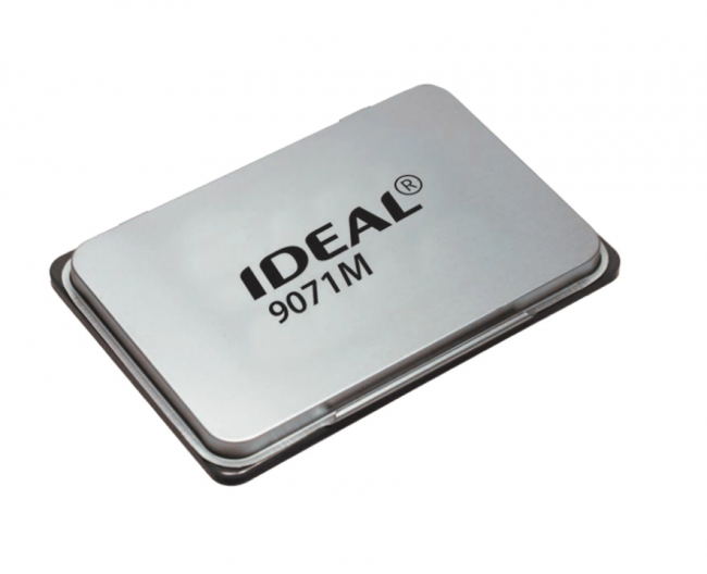 Штемпельная подушка 90*56мм, черная, металлическая, 190091, Ideal Trodat/9071M