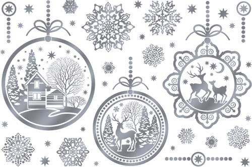 Набор наклеек для декор. Интерьера рн4м-05