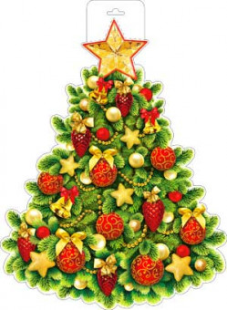 Плакат "Ёлка" р34-204