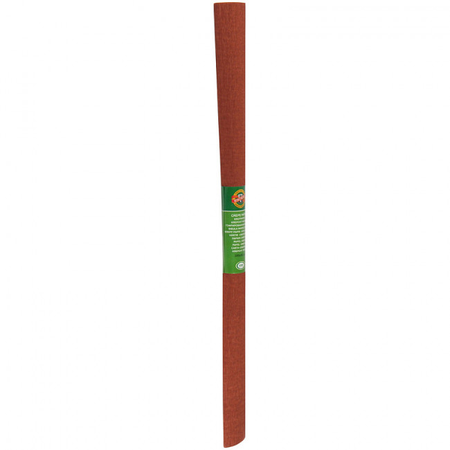 Креп-бумага Koh-I-Noor, коричневый, 2000х500 мм