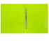 Папка с пружинным скоросшивателем A4 WENZER OFFiCE "PRISMA NEON" 700 мкм, 20 мм, лайм (6)