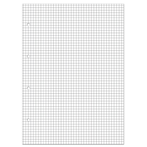 Сменный блок 80л. клетка А5, цвет белый, на кольцах, BV/7-80-112 (40)