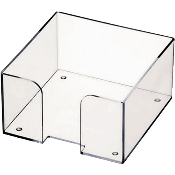 Пластиковый бокс для бумажного блока "Attomex" 90x90x50 мм, прозрачный