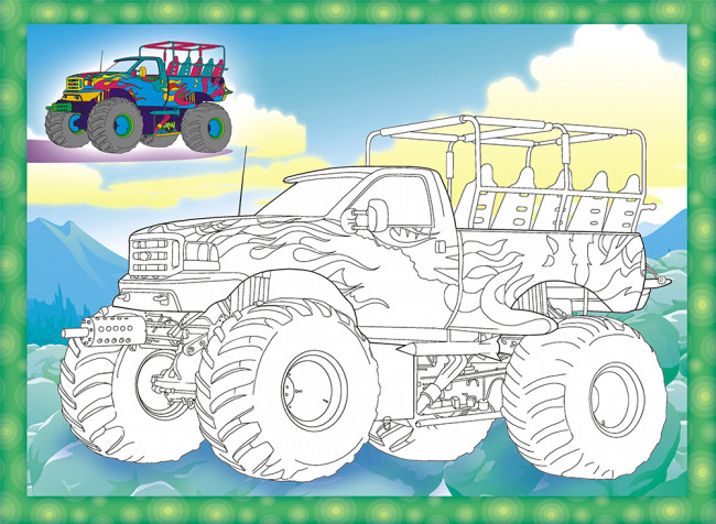 Раскраска (А4) РКСБ-600