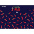Папка А4 "Chili Peppers" на кнопке, 150 мкм, непрозрачная с рисунком, deVENTE/3079272 (12)