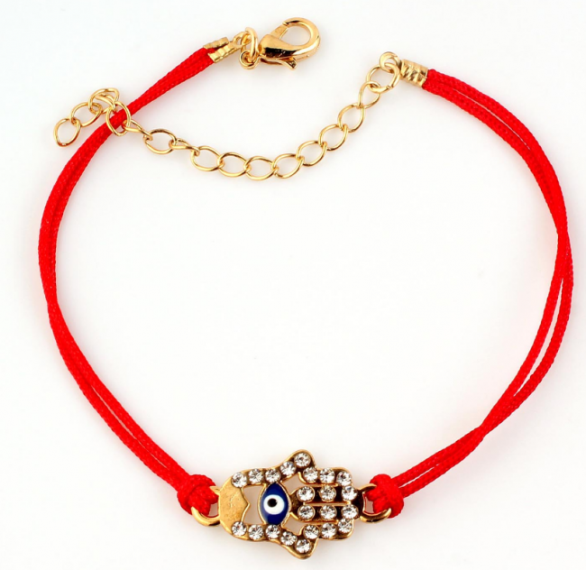 Браслет красная нить 100317-4