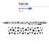Ручка шариковая 0,7мм синяя "Felicita. Black&White. Сердечки", металлический корпус, BV/20-0263/12