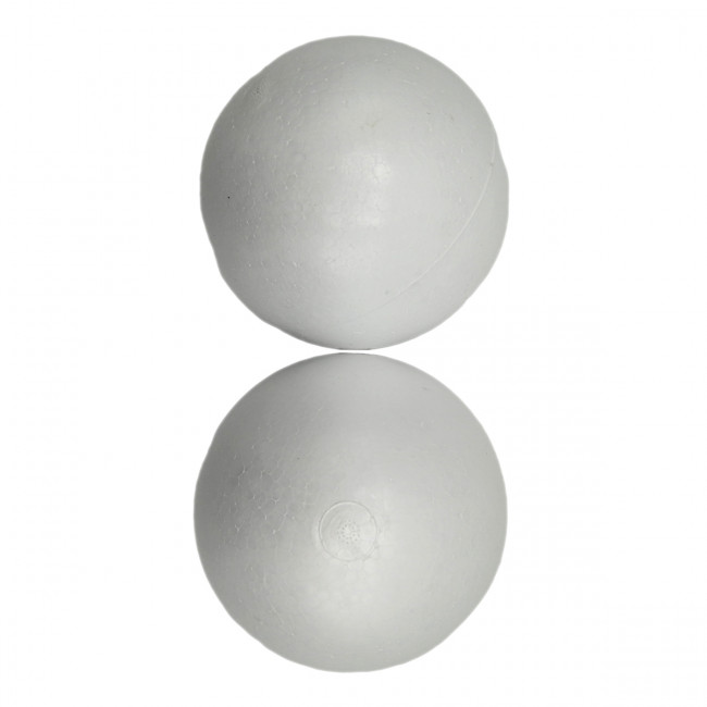 Заготовка d 8см для декора "Шар", пенополистирол, 2шт, Love2art/DPZ-R №030