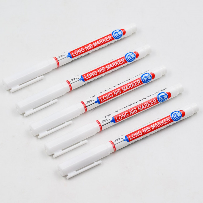 Маркер 1-2мм разметочный перманентный, чёрный, MAYLOTT/90620 (12)