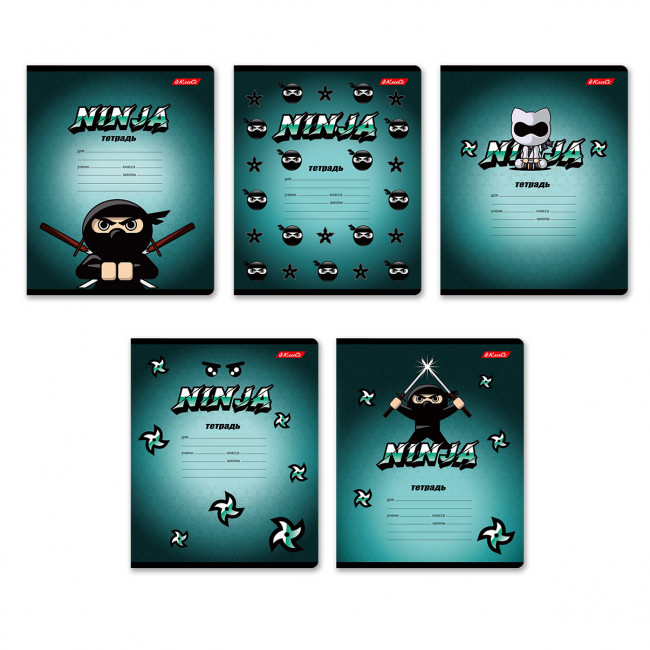 Тетрадь 12 линия "Самурай" скрепка, Светоч/12ТЕТл-001 000698 (25/100)