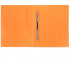 Папка с пружинным скоросшивателем A4 WENZER OFFiCE "PRISMA NEON" 700 мкм, 20 мм, оранжевая (16)