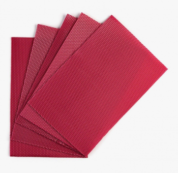 Вощина для изготовления свечей, фуксия, 1 кг, 39х26 см 9808952 (12)