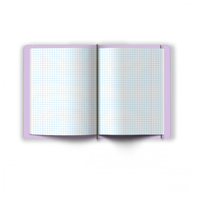 Тетрадь А5+ 48л клетка "Лиловая", на резинке, Светоч/ТЕТ48-001_000821 (4/48) Тетрадь А5+ 48л клетка "Лиловая", на резинке, Светоч/ТЕТ48-001_000821 (4/48)