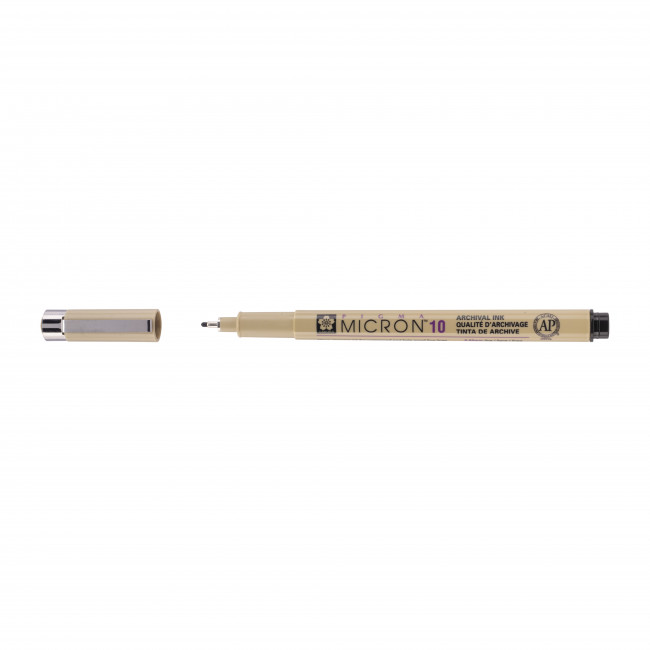 Ручка капиллярная 0.6мм, черный, Micron Pigma SAKURA