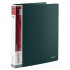 Папка на 4-х кольцах, 35 мм, зеленая, AXENT (60)