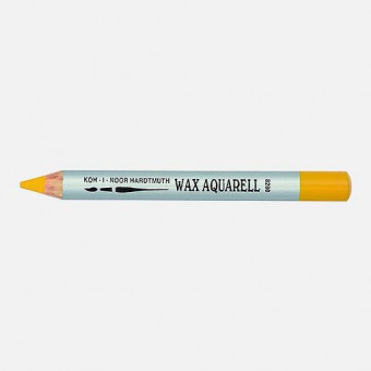 Карандаш восковой акварельный, желтый темный, Wax aquarell Koh-I-Noor/8280004002KS (4)