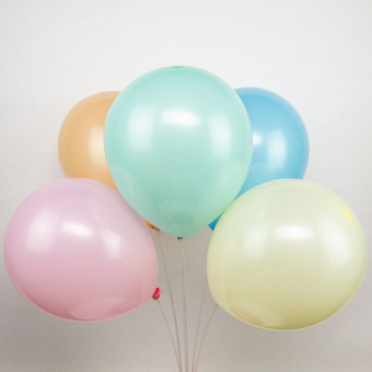 Шар10'' пастель "Макаронс", 100 шт, БК Микрос