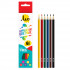 Набор цветных карандашей 6цв "Учись" Лео(8)