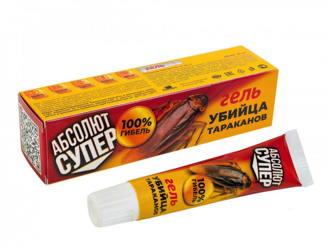 Абсолют гель супер от тараканов,30мл