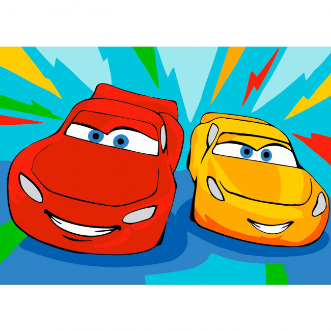 Картины "Русская Живопись. Серия Мини" 15х21 "Тачки", DS065 Картины "Русская Живопись. Серия Мини" 15х21 "Тачки", DS065