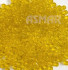 Бисер "ASMAR" размер №6, вес: 50 г, цвет - жёлтый прозрачный