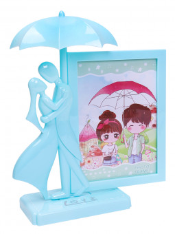 Фоторамка Зонтик, голубая 13х18 см, MILAND/ФР-7339