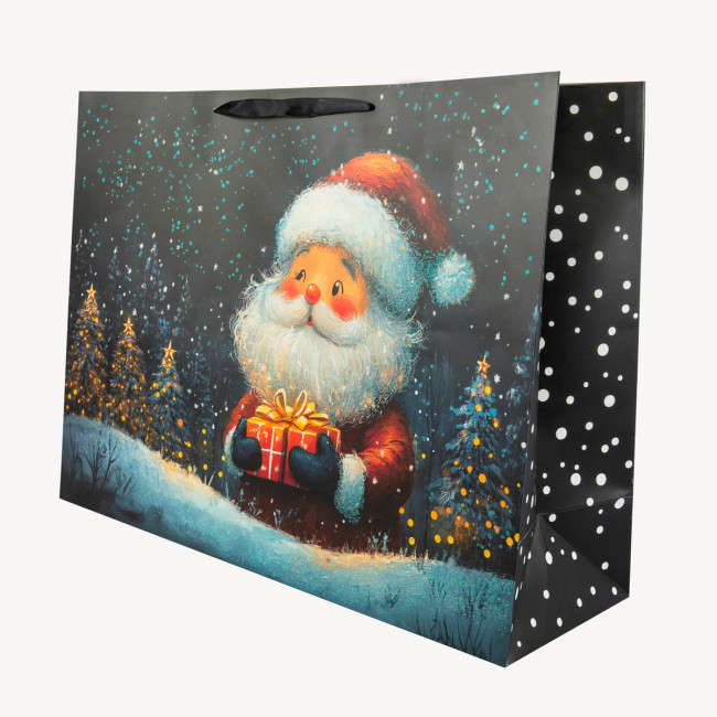 Пакет подарочный 61 х46х20см 210 г/кв.м "Санта", Stilerra/NRYXXL 01 (12) Пакет подарочный 61 х46х20см 210 г/кв.м "Санта", Stilerra/NRYXXL 01 (12)