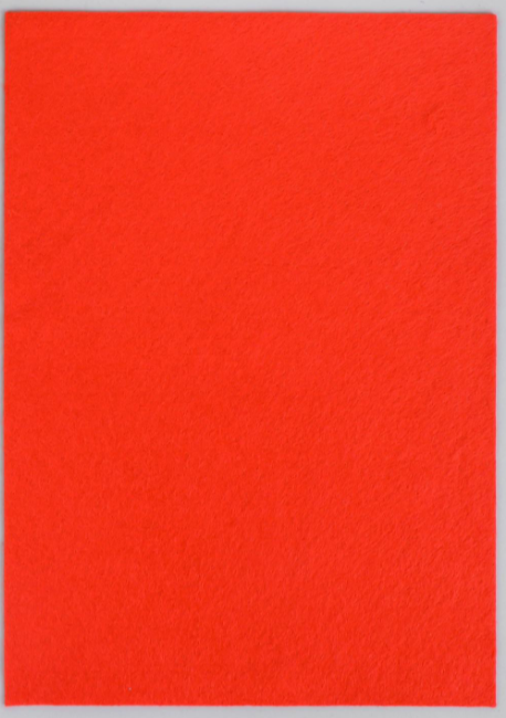 Фетр А4 в наборе 10 листов, толщина 1 мм, коралловый Asmar(10)