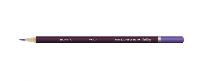 Карандаш цветной художественный заточенный 411 фиолетовый темный, Gallery VISTA-ARTISTA/VGCP 411 (6)