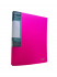 Папка с пружинным скоросшивателем A4 WENZER OFFiCE "PRISMA NEON" 700 мкм, 20 мм, розовая (16)
