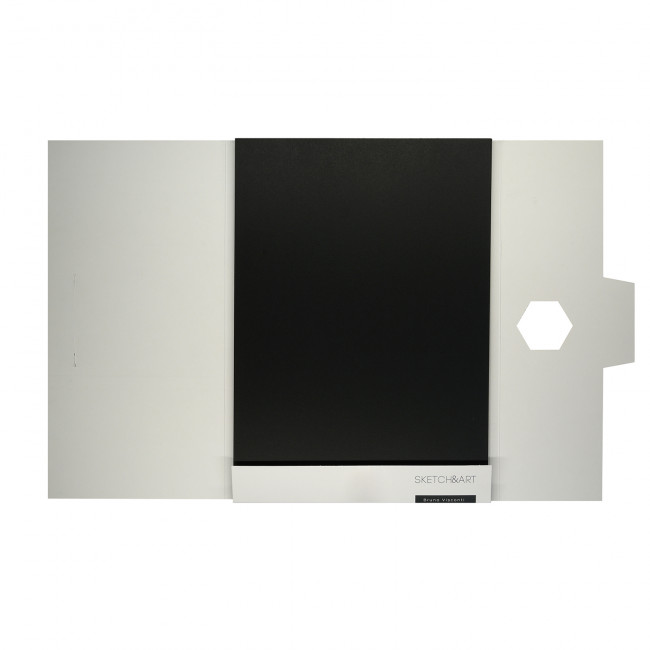 Бумага для рисования А4 20л "Sketch&Art" 220 г/м2, черная, для скетчинга, в папке, BV/4-20-153/02 (6) Бумага для рисования А4 20л "Sketch&Art" 220 г/м2, черная, для скетчинга, в папке, BV/4-20-153/02 (6)