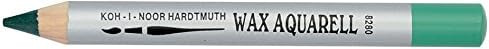 Карандаш восковой акварельный, зеленый настоящий, Wax aquarell Koh-I-Noor/8280059002KS (4)