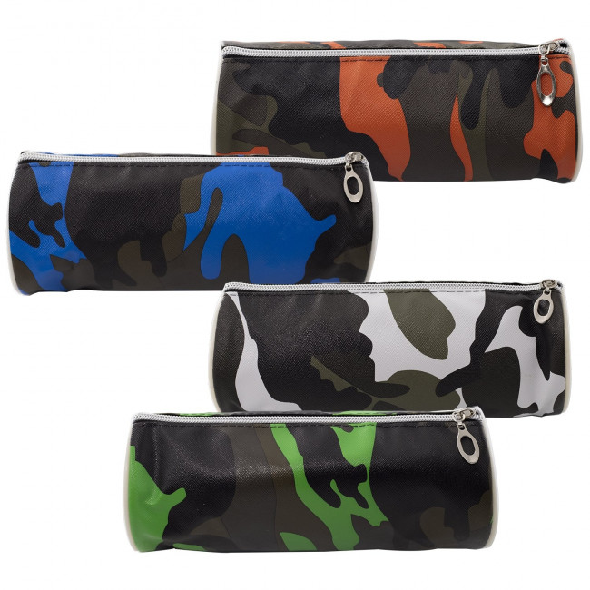 Пенал-тубус 230х80мм "Камуфляж 3", на молнии, Alingar/AL10268