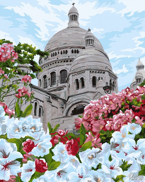 Набор для творчества "Рисование по номерам". C039 Базилика Сакре-Кёр 40*50 Набор для творчества "Рисование по номерам". C039 Базилика Сакре-Кёр 40*50