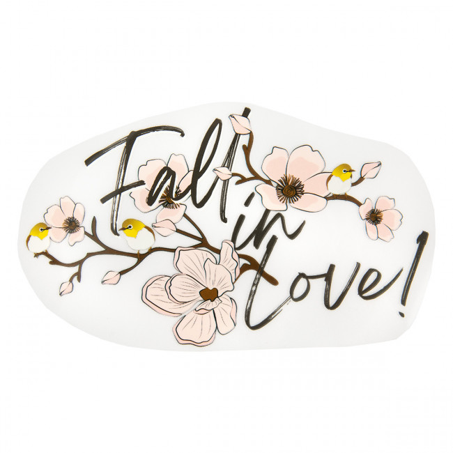 Термотрансфер 14.5х9см "Fall in love". Gamma/M-217