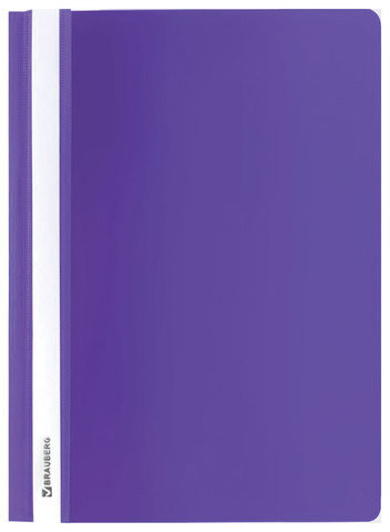 Скоросшиватель пластиковый STAFF, А4, 100/120 мкм, фиолетовый (25) Скоросшиватель пластиковый STAFF, А4, 100/120 мкм, фиолетовый (25)