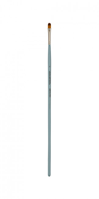 Кисть синтетика овальная длинная ручка №02 VISTA-ARTISTA