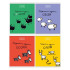 Тетрадь общая А5 скоба 48л. клетка "Что за зоопарк!" выборочный лак (ассорти) BG (4/56)
