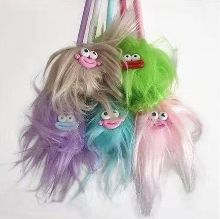 Ручка шариковая 0,5мм синий "Забавные человечки с длинными волосами", Магистр/MAG-481624 (24)