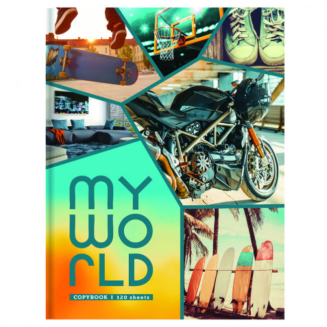 Тетрадь на кольцах А5, 120л., BG "Best combination", глянцевая ламинация ТТ5к120_лг 10096