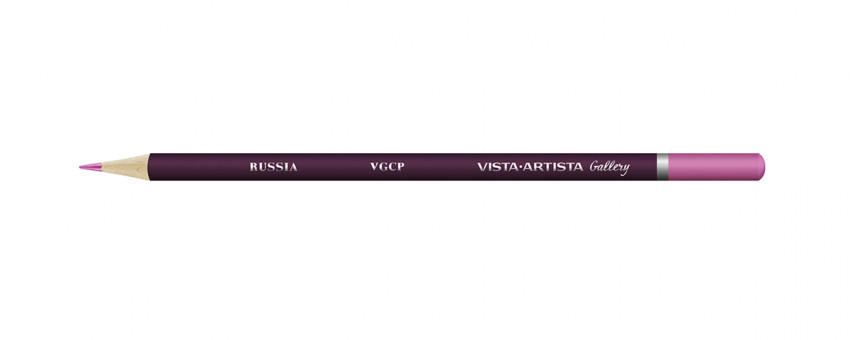 Карандаш цветной художественный заточенный 413 лиловый, Gallery VISTA-ARTISTA/VGCP 413 (6)