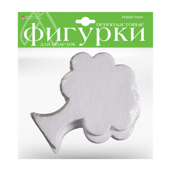 Пенопластовые фигурки 130мм "Деревья", 2шт, BV/2-206/07