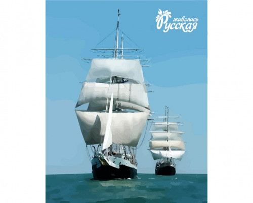 Набор для творчества "Рисование по номерам". A027 Корабли в море 40*50 СР Набор для творчества "Рисование по номерам". A027 Корабли в море 40*50 СР