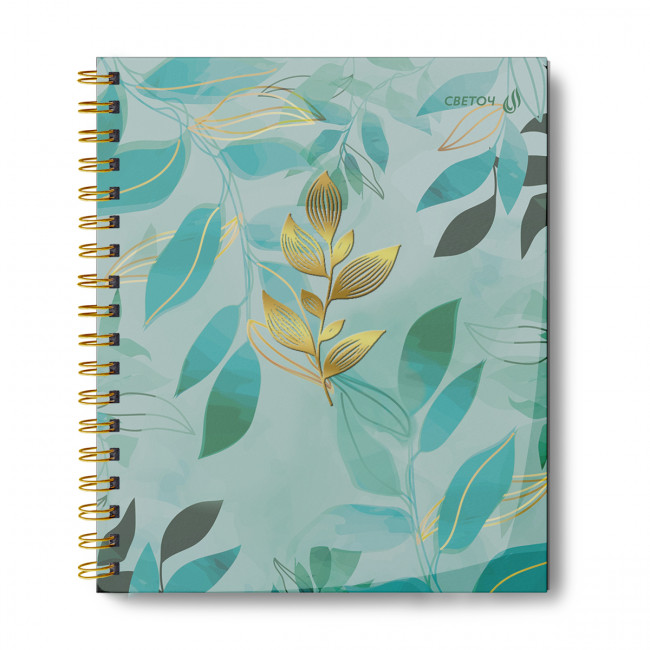 Тетрадь 96 клетка "Зелёные мечты" на гребне, Светоч/ТЕТ96-003_01535 (4)